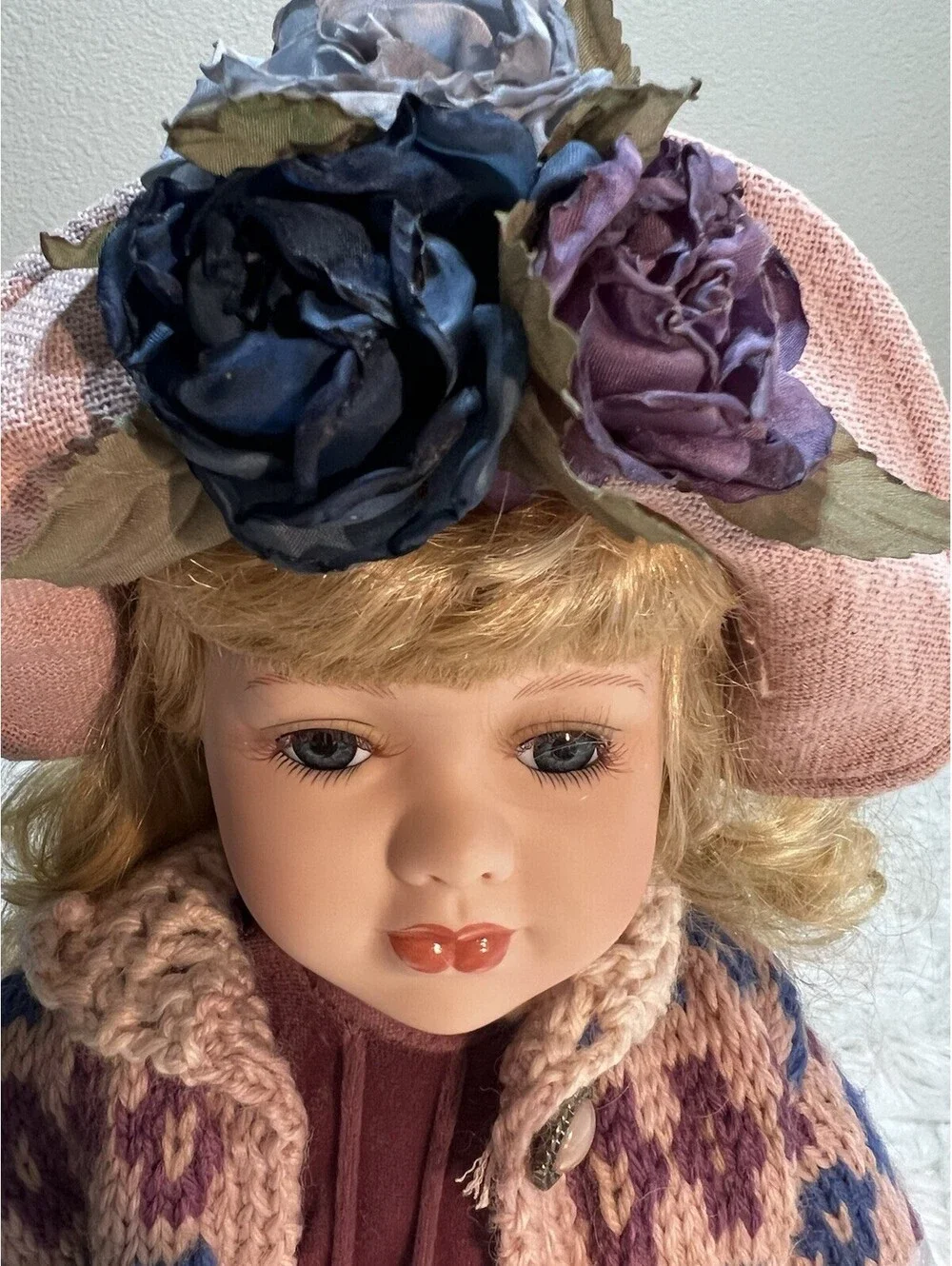 1998 BOYDS COLLECTION YESTERDAY’S CHILD PORCELAIN DOLL 17” ELIZABETH #5937